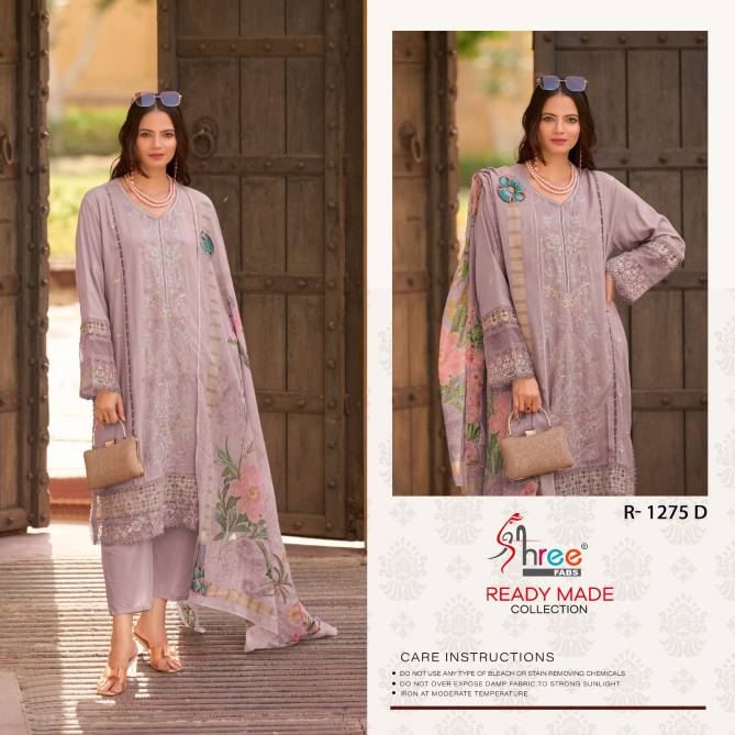 R 1275 By Shree Viscose Cottan Pakistani Readymade Suits Wholesalers In Delhi
